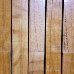 timber wall slats