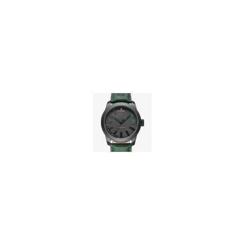 NAVIFORCE Men's New Watch Men's Wrist Luxury Quartz Sports PU Leather Strap 30m Waterproof Watch