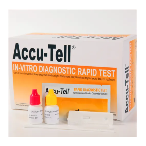 Accu-Tell Chlamydia Rapid Test Cassette (Swab/Urine)