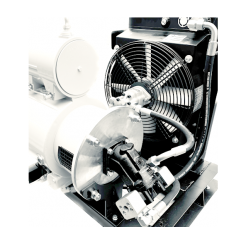 hydraulic driven air compressor
