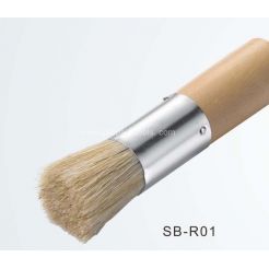 Natural Bristle Stencil Brushes with wood handle for DIY Art Painting Project