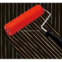 7&quot;DIY Patterned Decorative Rubber Texture chaotic Paint Roller with Plastic Handle